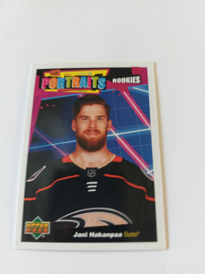 2020-21 Upper Deck UD Portraits #P100 Jani Hakanpää