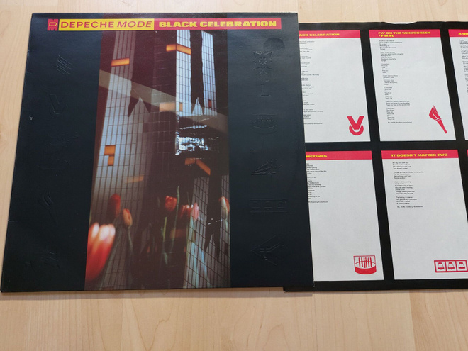DEPECHE MODE – BLACK CELEBRATION  orig. SCAN   1986     LP
