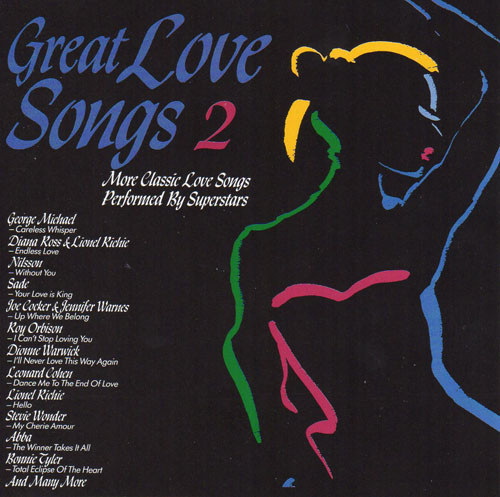 Great Love Songs 2 (CD) George Michael Sade Abba Perry Como