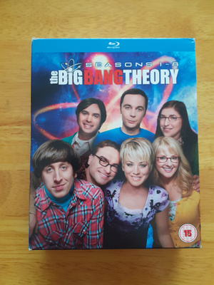 The Big Bang Theory - Seasons 1-8 BLU-RAY
