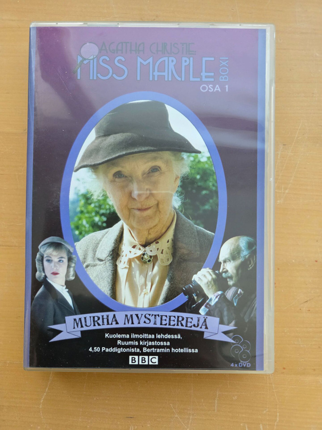 MISS MARPLE . 4DVD . MURHAMYSTEEREJÄ OSA 1