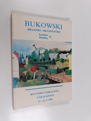 Bukowski Helsinki - Helsingfors : Keväthuutokauppa 12.-13...