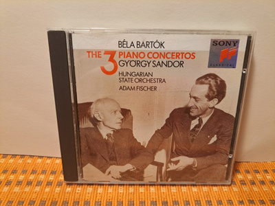 Bartok:3 Piano concertos-Sandor/Fischer CD
