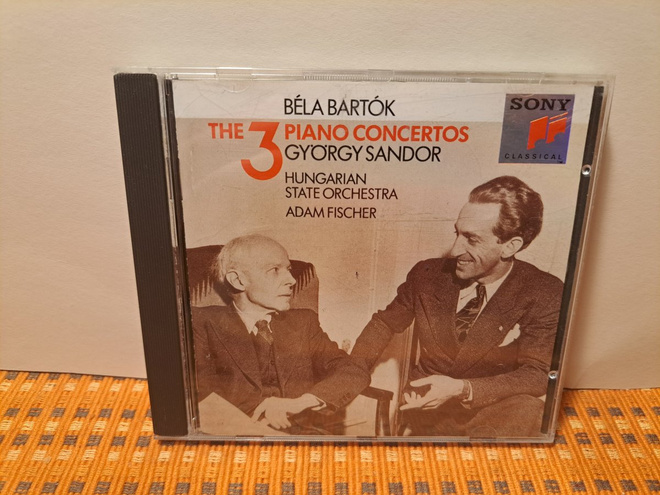 Bartok:3 Piano concertos-Sandor/Fischer CD