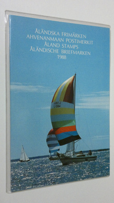 Åländska frimärken 1988 = Ahvenanmaan postimerkit = Åland...