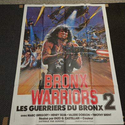 Escape from the Bronx - elokuvajuliste ( 160 x 120 cm )