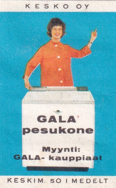 GALA pesukone, Kesko Oy   , s71