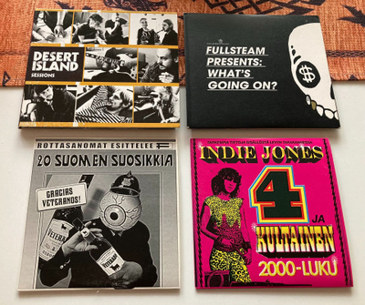 Neljä alternative musiikki kokoelmaa (4xCD)