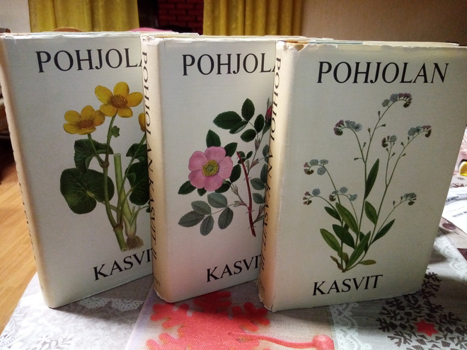 Lindman :  Pohjolan kasvit 1-3 ( SIS POSTIKULU)