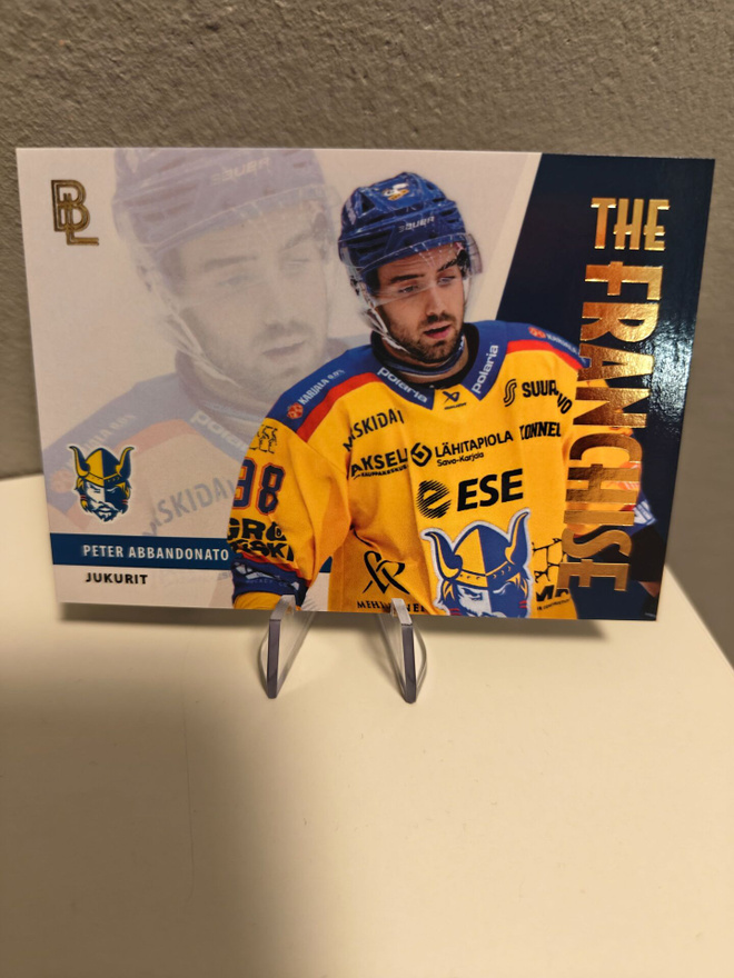 2024-25 BlueLine THE FRANCHISE Peter Abbandonato /500