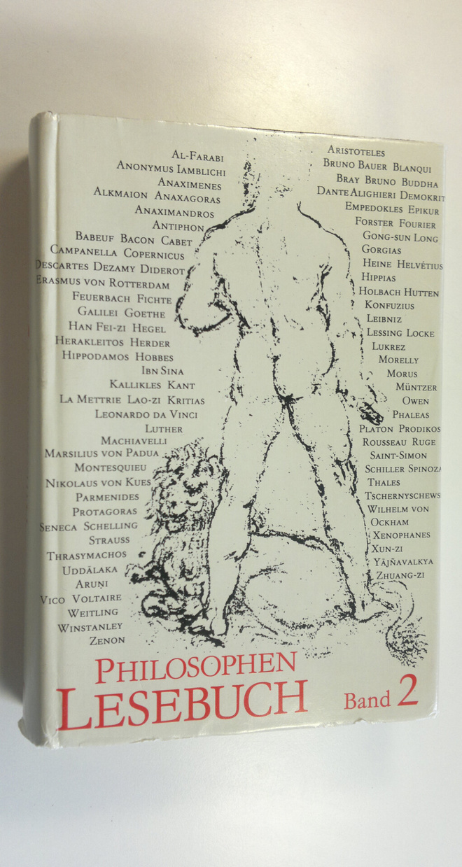 Heinrich Ym. Opitz : Philosophen Lesebuch : Band 2