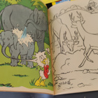 Aku Ankka Disney värityskirja 60-luku - pikkukuva 2