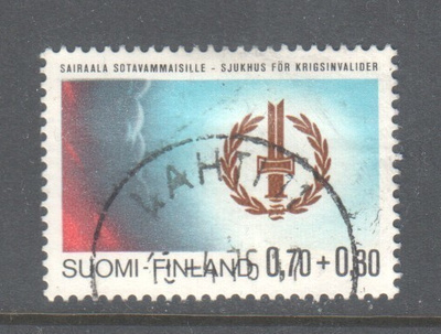 1976 Sairaala sotavammaisille loistoleimalla.