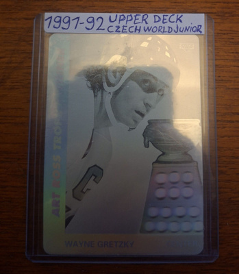 1991-92 Upper Deck Czech World Juniors-Award Winner Hologram
