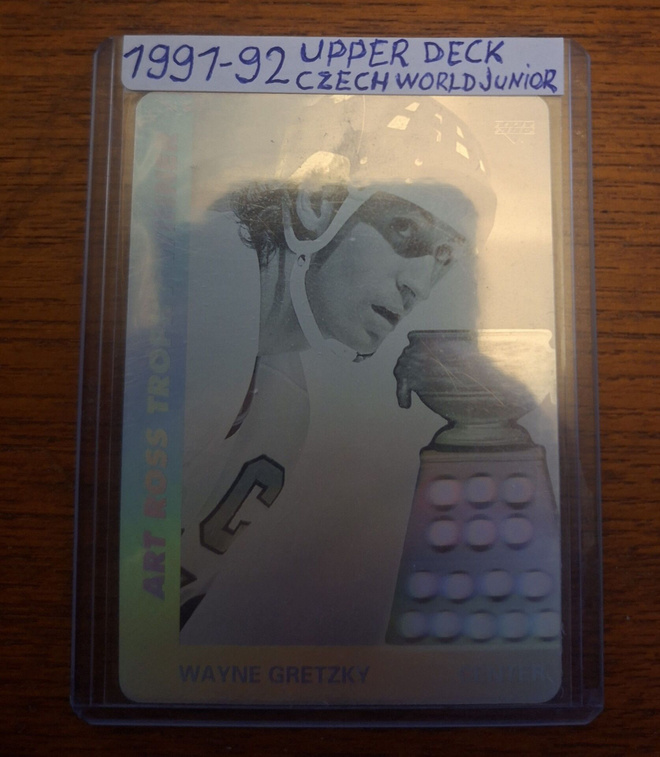 1991-92 Upper Deck Czech World Juniors-Award Winner Hologram