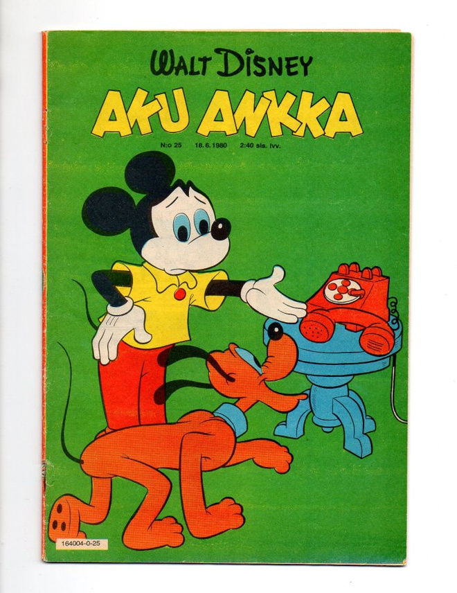 Walt Disney: Aku Ankka N:o 25 / 1980