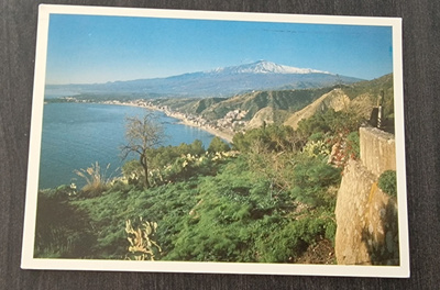 TAORMINA, The suggestive outskirts, ITALIA + postimerkki