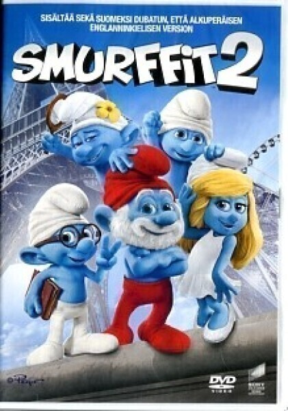 * Smurffit 2 R2 Suomitekstit/puhe/kannet Muoveissa