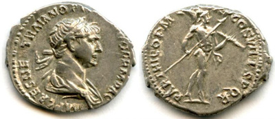 ANCIENT / ROME (II): EMPIRE / Trajan, AR Denarius 114-117