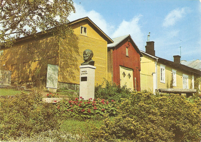 PORVOO - BORGÅ : Gabriel Linsénin patsas.  Ei kulk