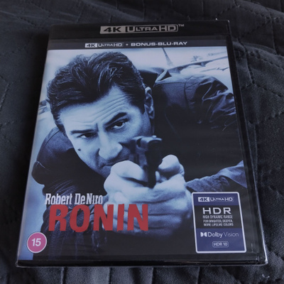 Ronin 4K Ultra HD + Blu-Ray **muoveissa**