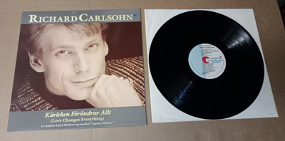 RICHARD CARLSOHN KÄRLEKEN FÖRÄNDRAR ALLT LP