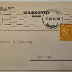 Firmakortti Häkli, Lallukka ja kumpp. Oy Viipuri 1934 - pikkukuva 1