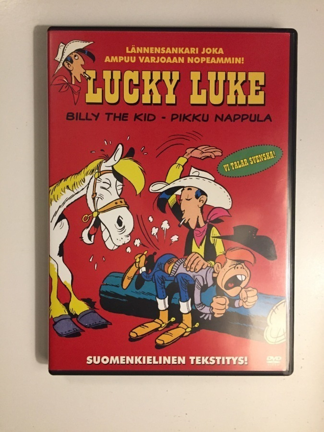 Lucky Luke - Billy The Kid - Pikku Nappula (DVD)