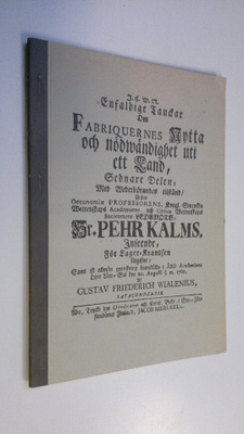 Gustav Friederich Wialenius : Joitakin ajatuksia tehtaitt...