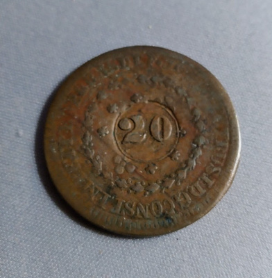 20 BRAZIL REIS 1824?