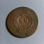 20 BRAZIL REIS 1824? - pikkukuva 1