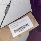 UUSI iltapuku 46 violetti liila satiini 3XL - pikkukuva 4