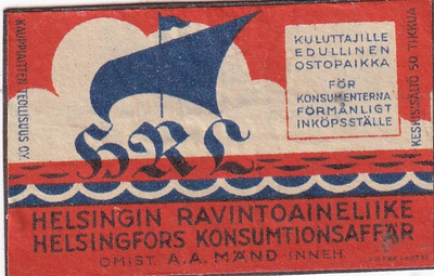 Helsinki, Helsingin Ravintoaineliike, Omist. A. A, Mänd  s56