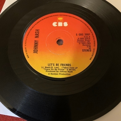 JOHNNY NASH: Let’s be friends * The Edge of Love * UK 1975