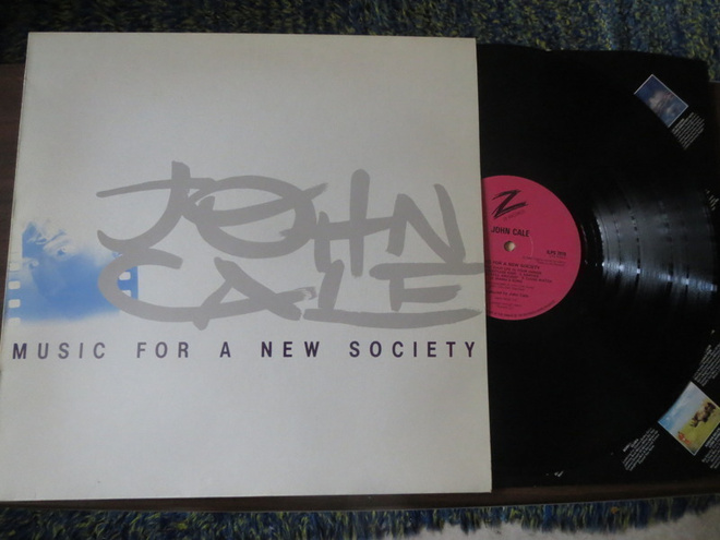 John Cale: Music for a New Society LP
