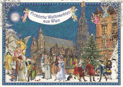 Wien, joulu (Tausendschön-kortti)