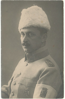 C G MANNERHEIM - vanha kortti
