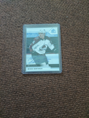 Mikko Rantanen 18-19 sp game used edition #7