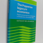 The Popperian legacy in economics : papers presented at a... - pikkukuva 1