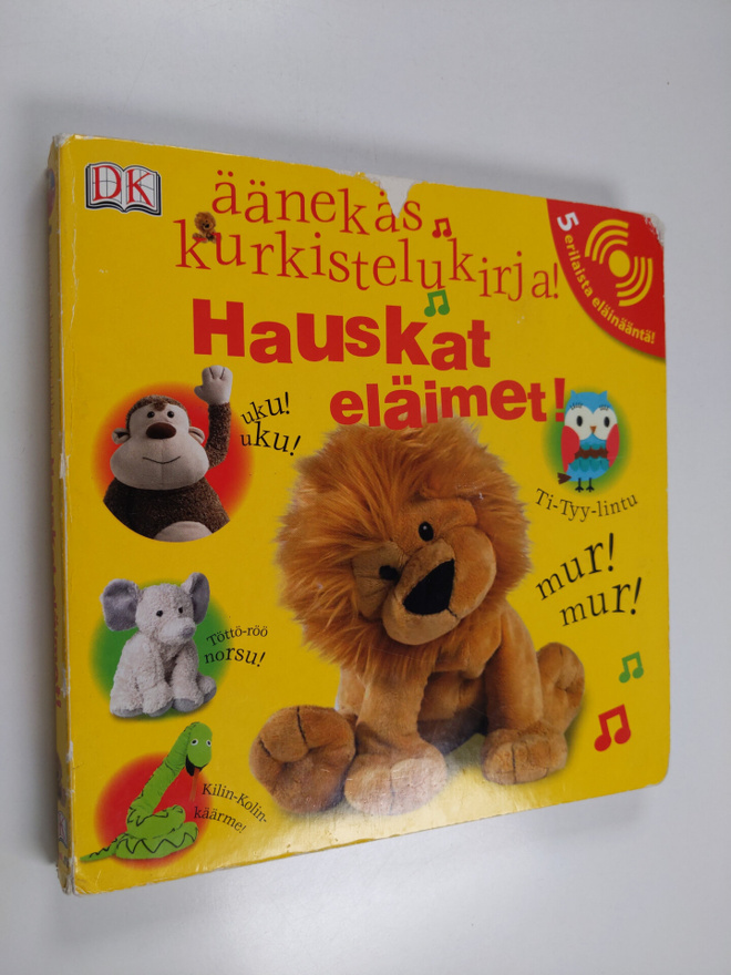Dawn Sirett : Hauskat eläimet! : äänekäs kurkistelukirja!
