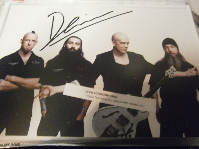 DEVIN TOWNSEND BAND PROMOKUVA TOWNSENDIN NIMMARILLA