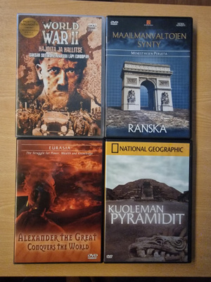 Historiadokumentit (4xDVD)