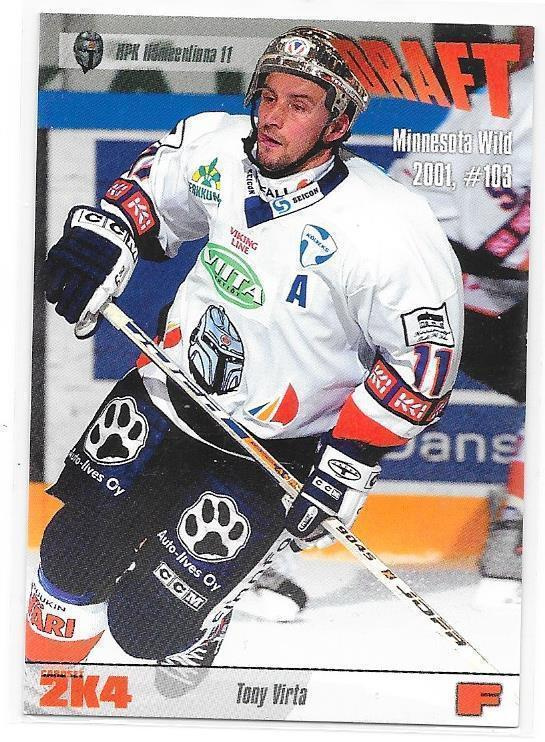 2003-04 CardSet #37 Tony Virta HPK