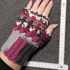 Alina´s Handmade käsityö ranteenlämmittimet moniväri - pikkukuva 1
