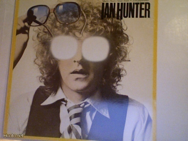 IAN HUNTER:YOU'RE NEVER ALONE WITH A SCHIZOPHRENIC : LP 1979
