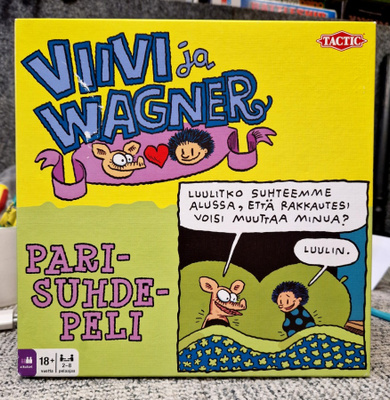 Viivi ja Wagner Parisuhdepeli. Uudenveroinen