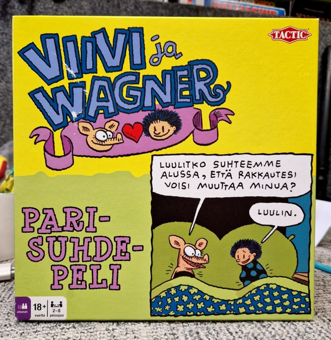 Viivi ja Wagner Parisuhdepeli. Uudenveroinen