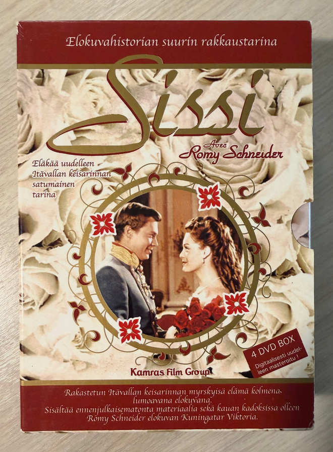 Sissi-trilogia (1955-1957) Romy Schneider (4DVD)