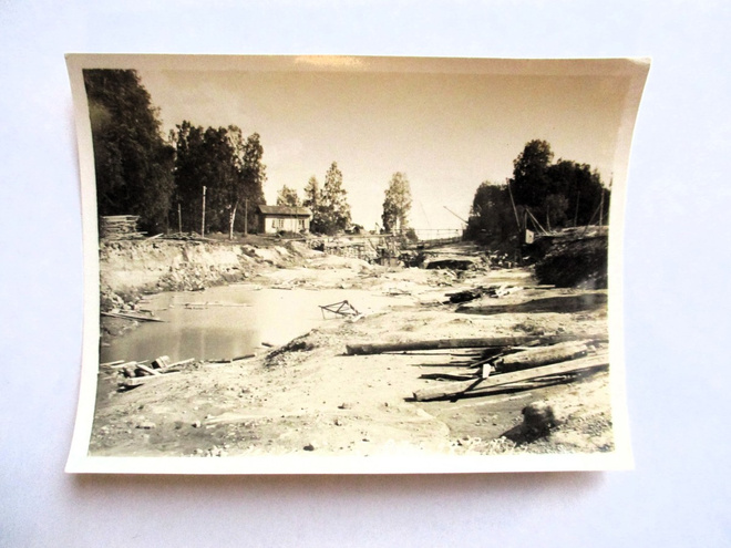 Saimaan kanava 11.5.x8.5cm valokuva n 1930