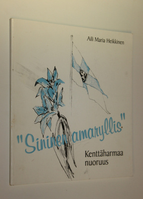 Aili Maria Heikkinen : Sininen amaryllis : kenttäharmaa n...
